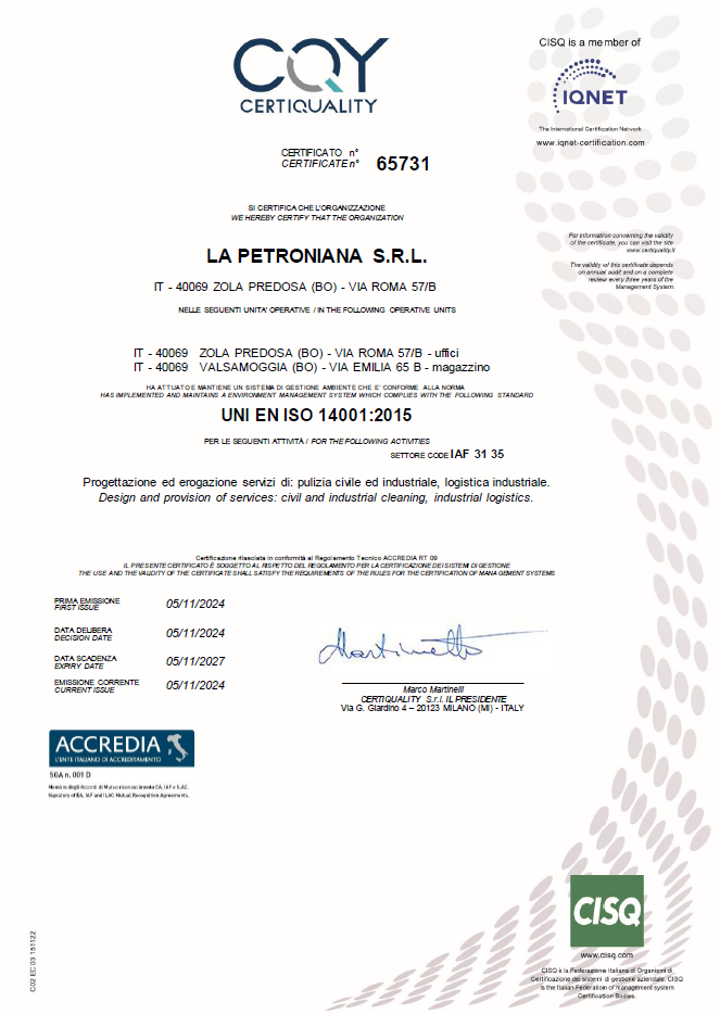 UNI EN ISO 9001:2015 n. 4919